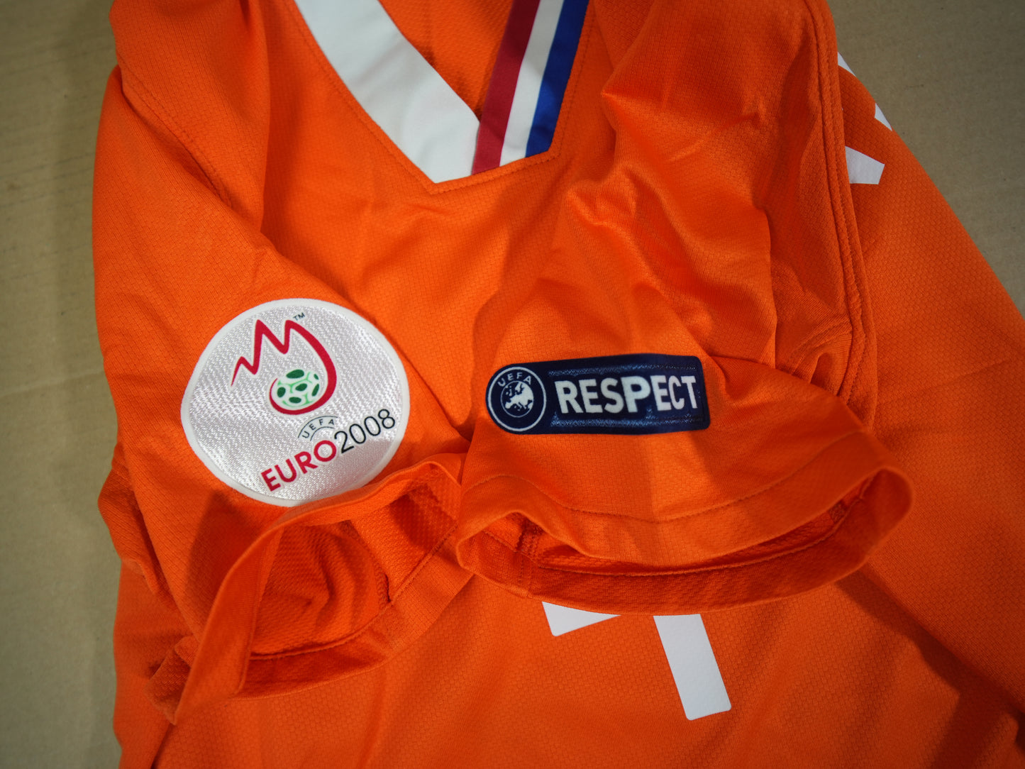 Netherlands 2008-2009 #9 V. Nistelrooy M Home Football Shirt