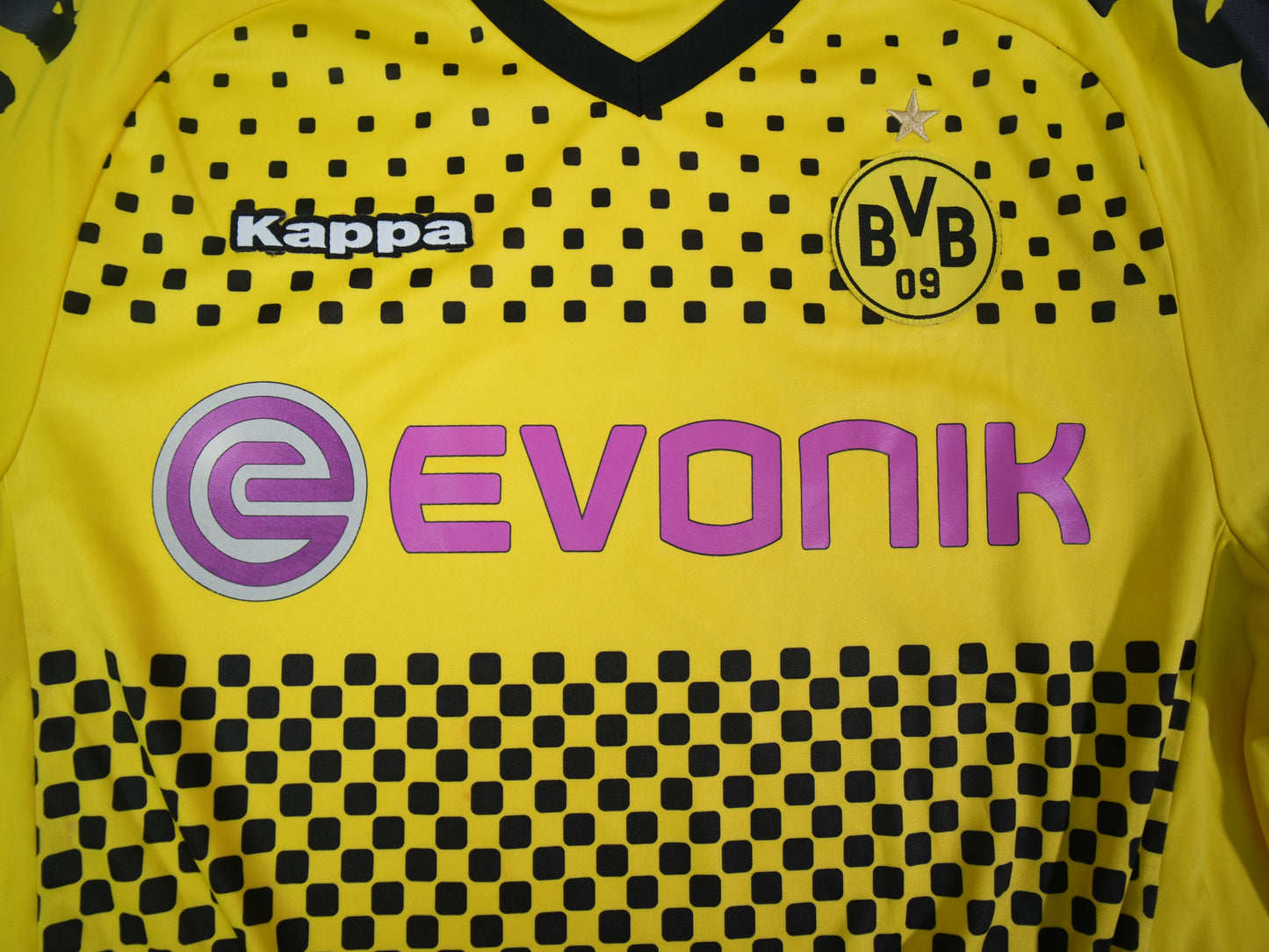 Borussia Dortmund 2011-2012 #9 Lewandowski XL Home Football Shirt