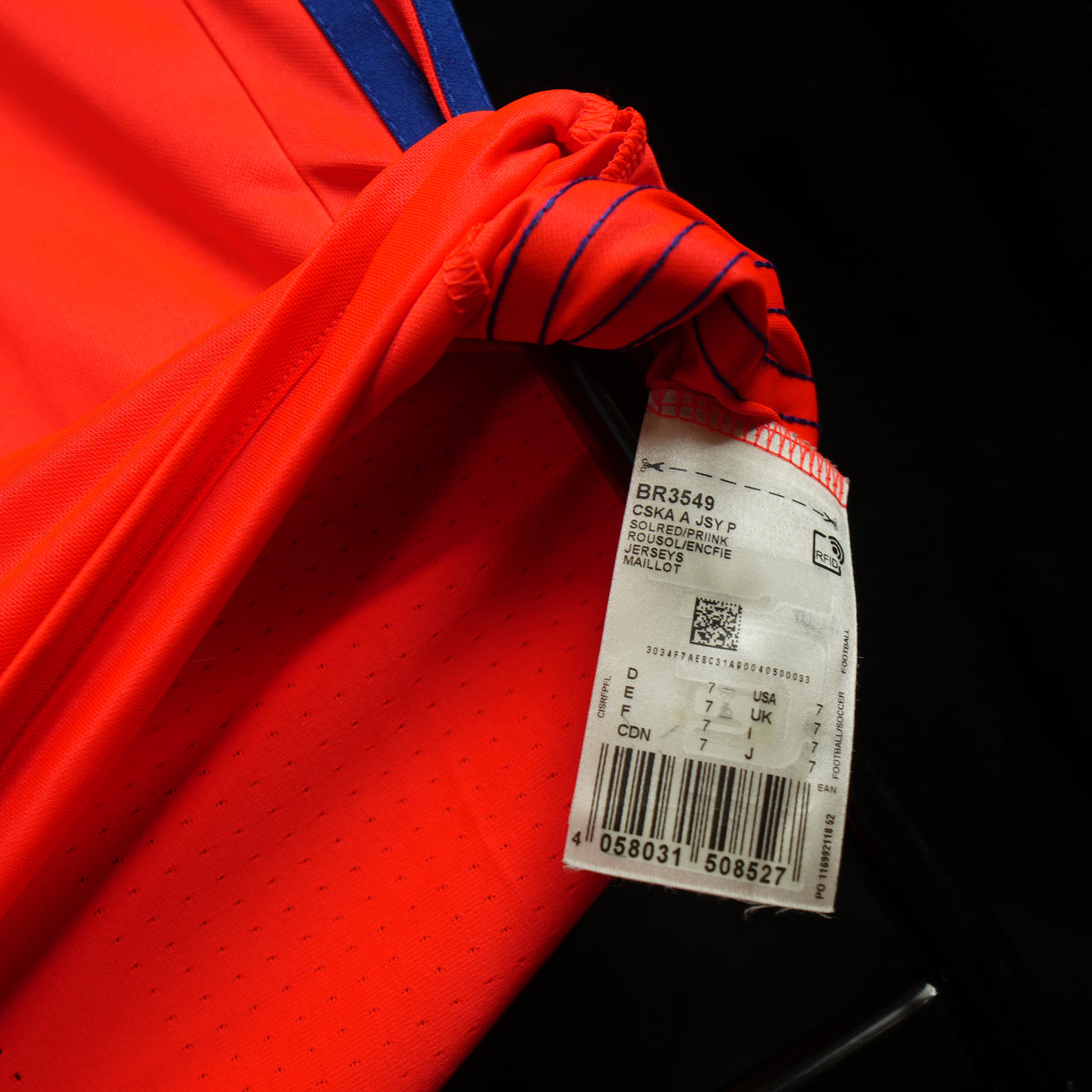 CSKA Moscow 2017-2018 7 (player issue) Away Football Shirt
