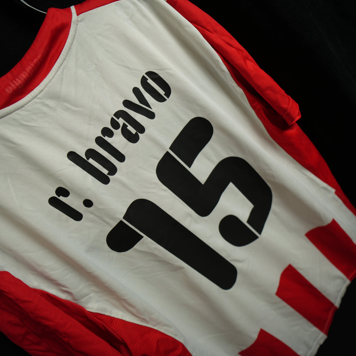 Olympiacos Piraeus 2009-2010 #15 Raul Bravo L Home Football Shirt