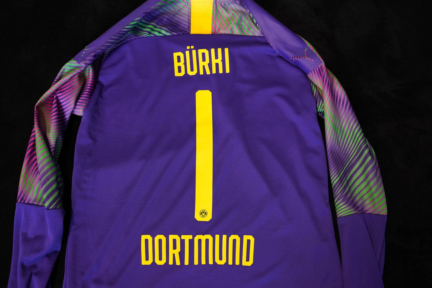 2019 2020 Borussia Dortmund Goalkeeper #1 Burki M Purple 755753-04