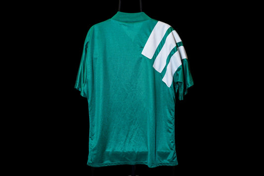 1992 1993 Liverpool Away Carlsberg Vintage Green Football Shirt XL