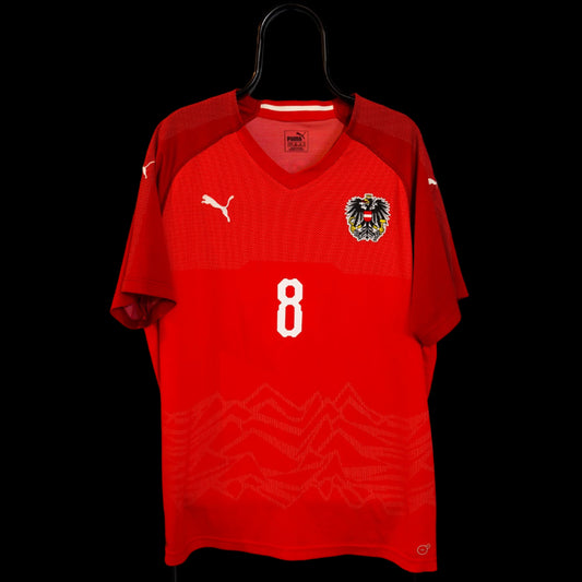 2018-2020 Austria #8 Alaba Football Shirt Home Puma 2XL 752512-01
