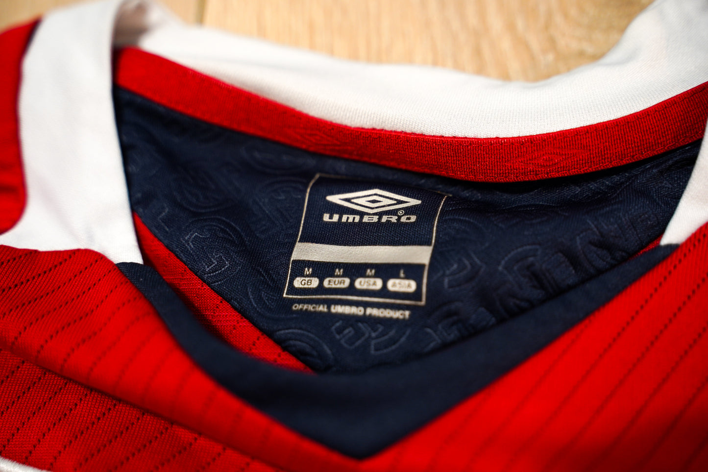 2008-2009 Norway #6 J. A. Riise Home Football Shirt Umbro M men