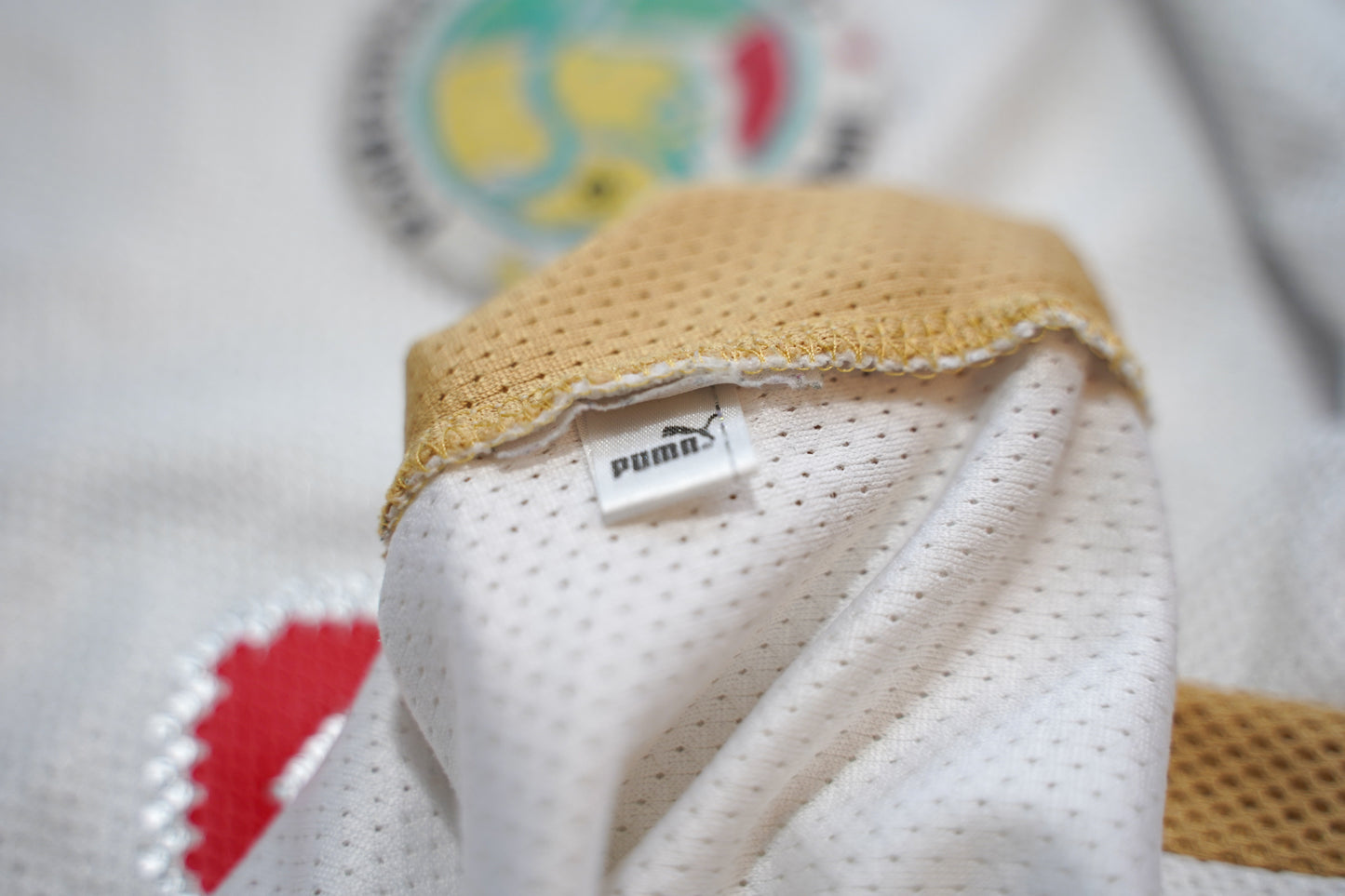 2007-2009 Senegal Home #19 Boupa Diop Football Shirt Puma Africa M men