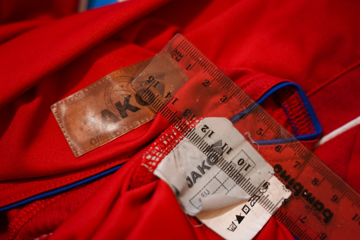 2008-2010 Reprezentacja Luksemburga nr 7 z długim rękawem XL, męska Jako