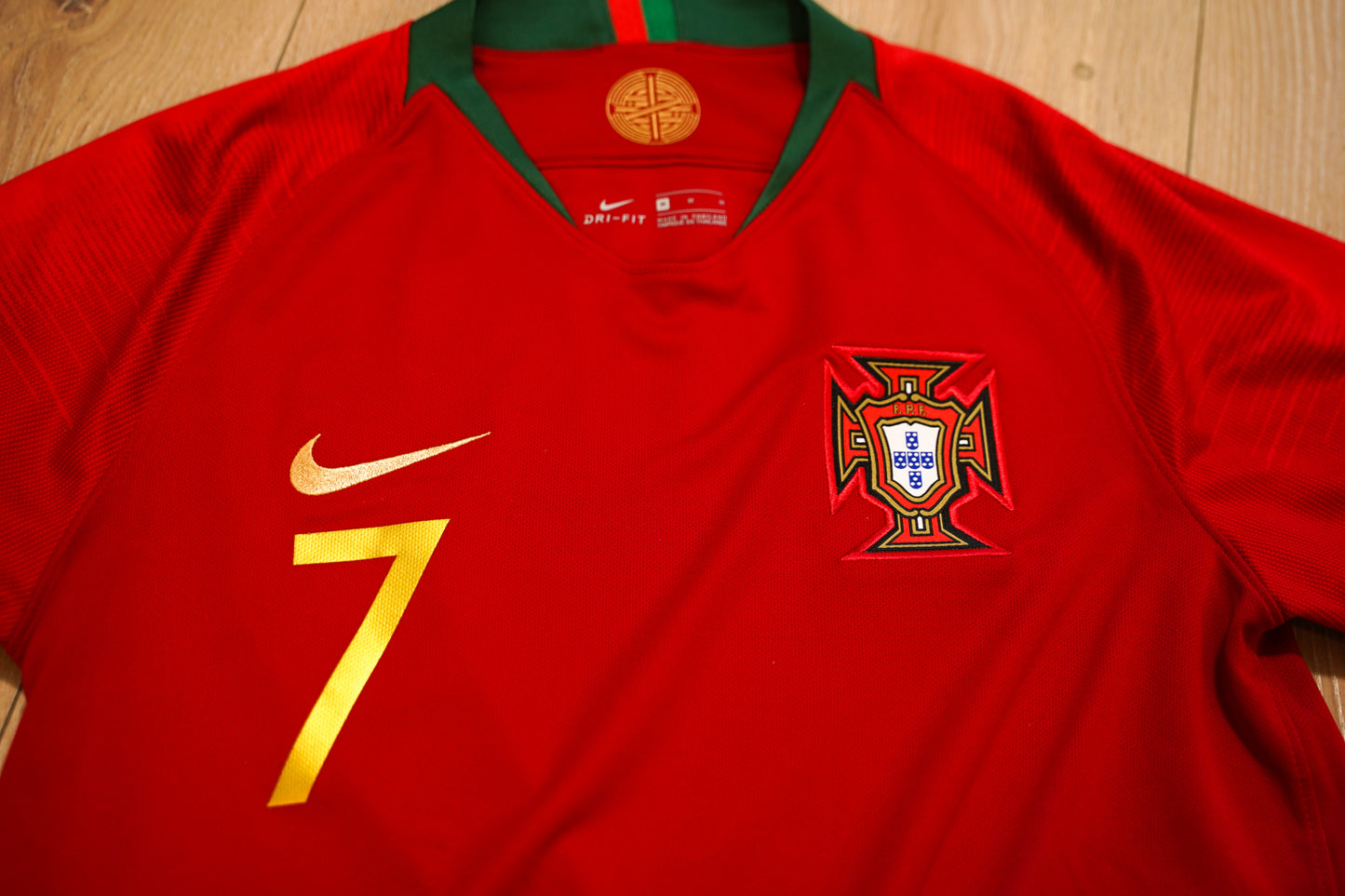 2018-2020 Portugal #7 Ronaldo CR7 National Team Home Nike M men 893877-687