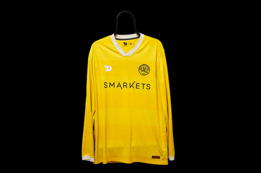 2016-2017 QPR GK Queens Park Rangers #1 Smithies Yellow Long Sleeve Dryworld XL men
