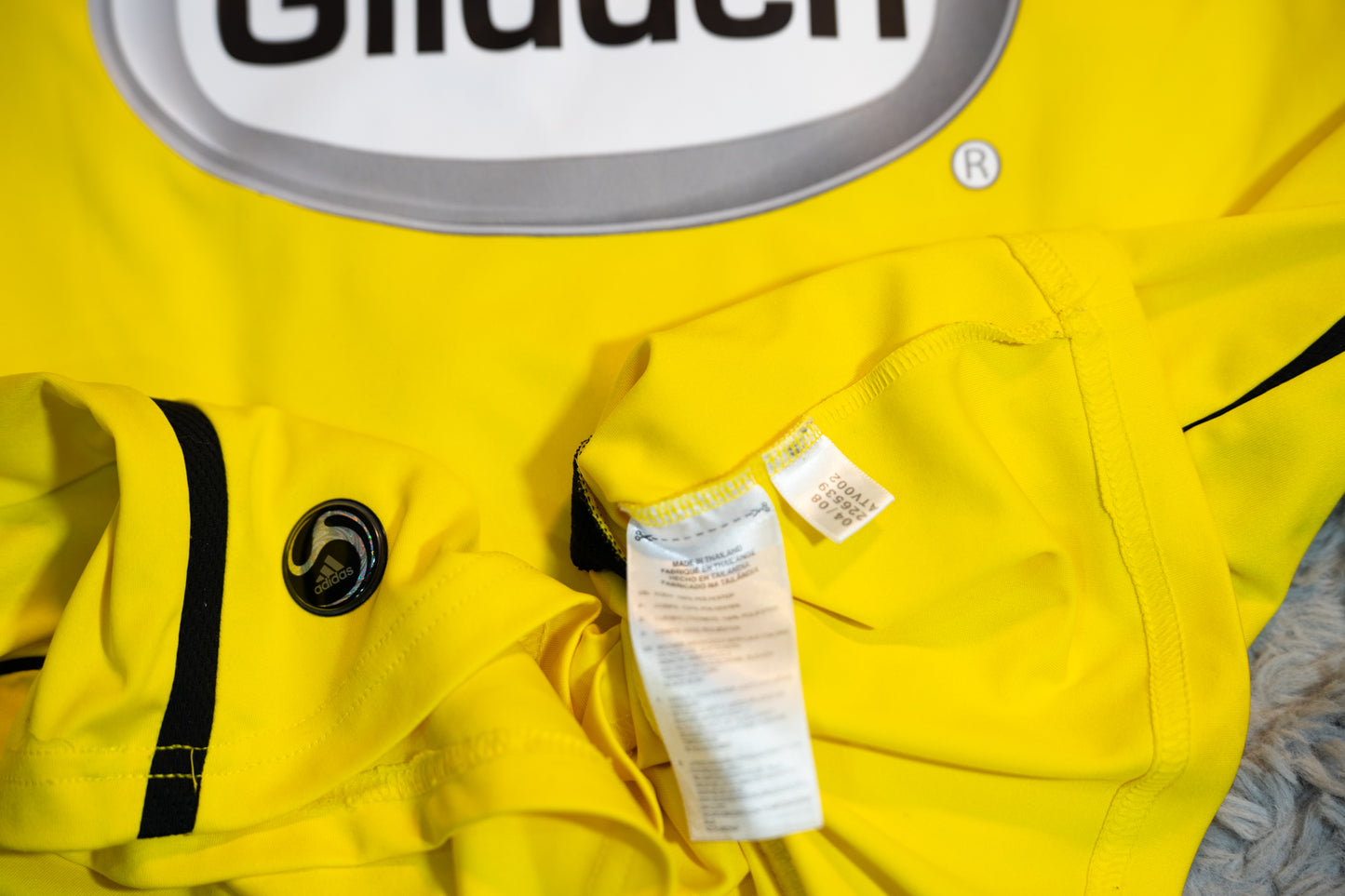 Columbus Crew 2008-10 Schelotto #7 Home Shirt Original Football Jersey Adidas 226539 L