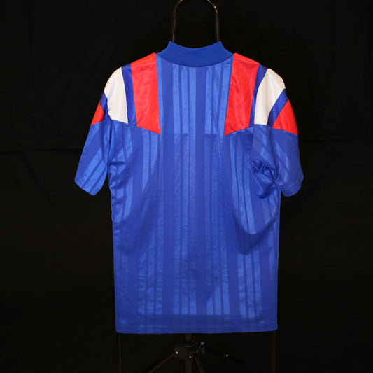 France 1992 - 1994 - Vintage Adidas M - football shirt - koszulka piłkarska