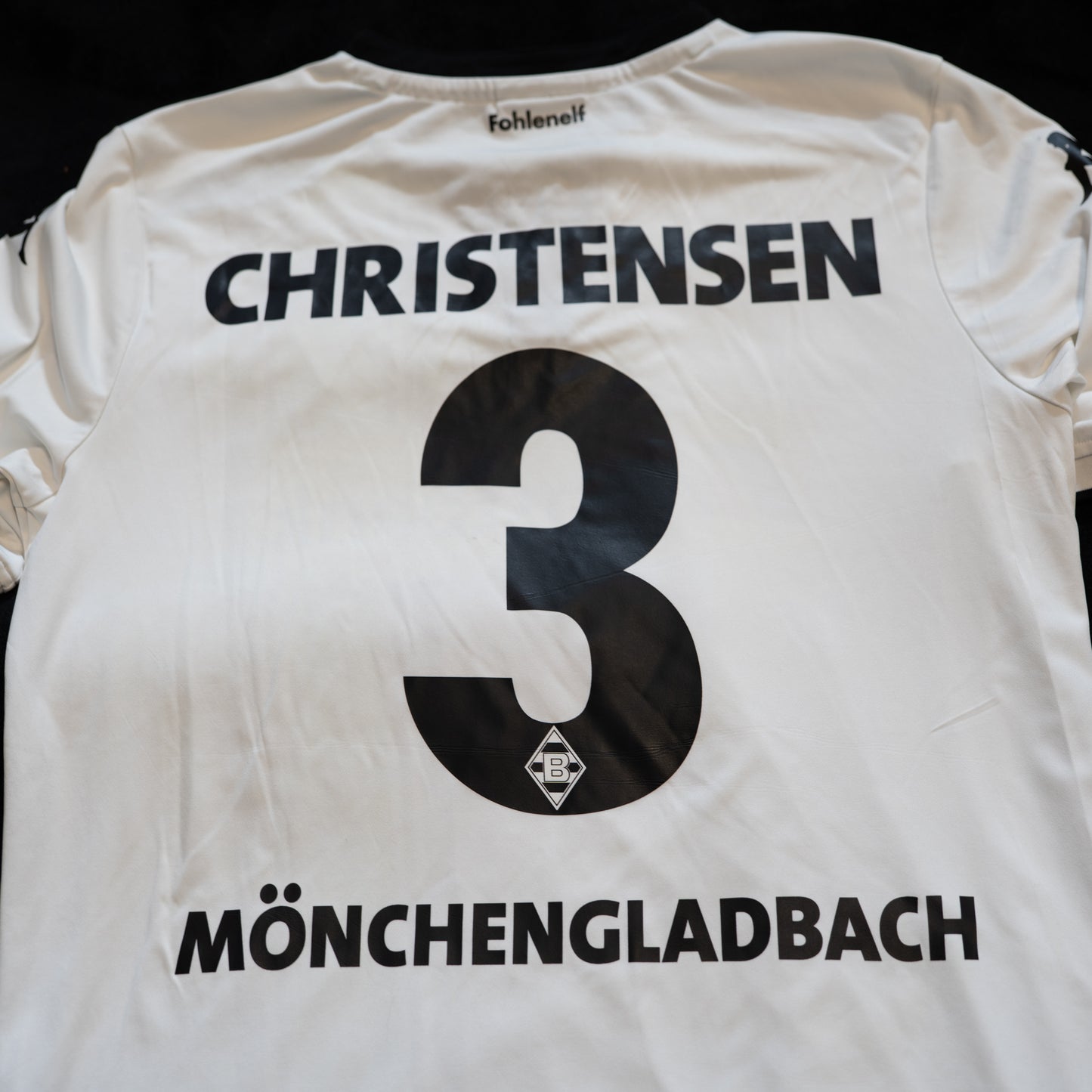 Borussia Monchengladbach 2015 2016 Home #3 Christensen football shirt Kappa M