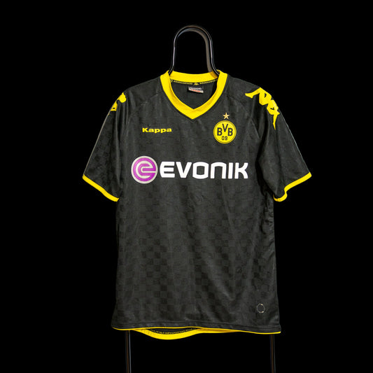 2010 2011 Borussia #7 Lewandowski Away Black Kappa L men