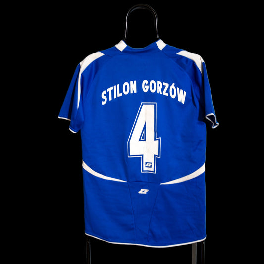 2013 2014 Stilon Gorzow football shirt #4 Zina match-issued?