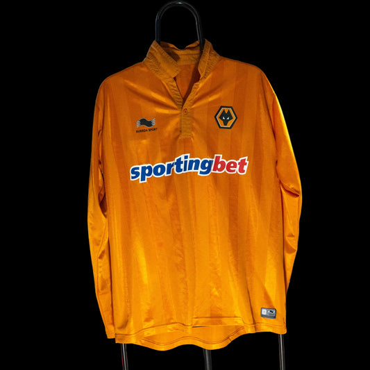 Wolverhampton 2012-2013 Longsleeve Peszko #7 Home Shirt Original Football Jersey 2XL