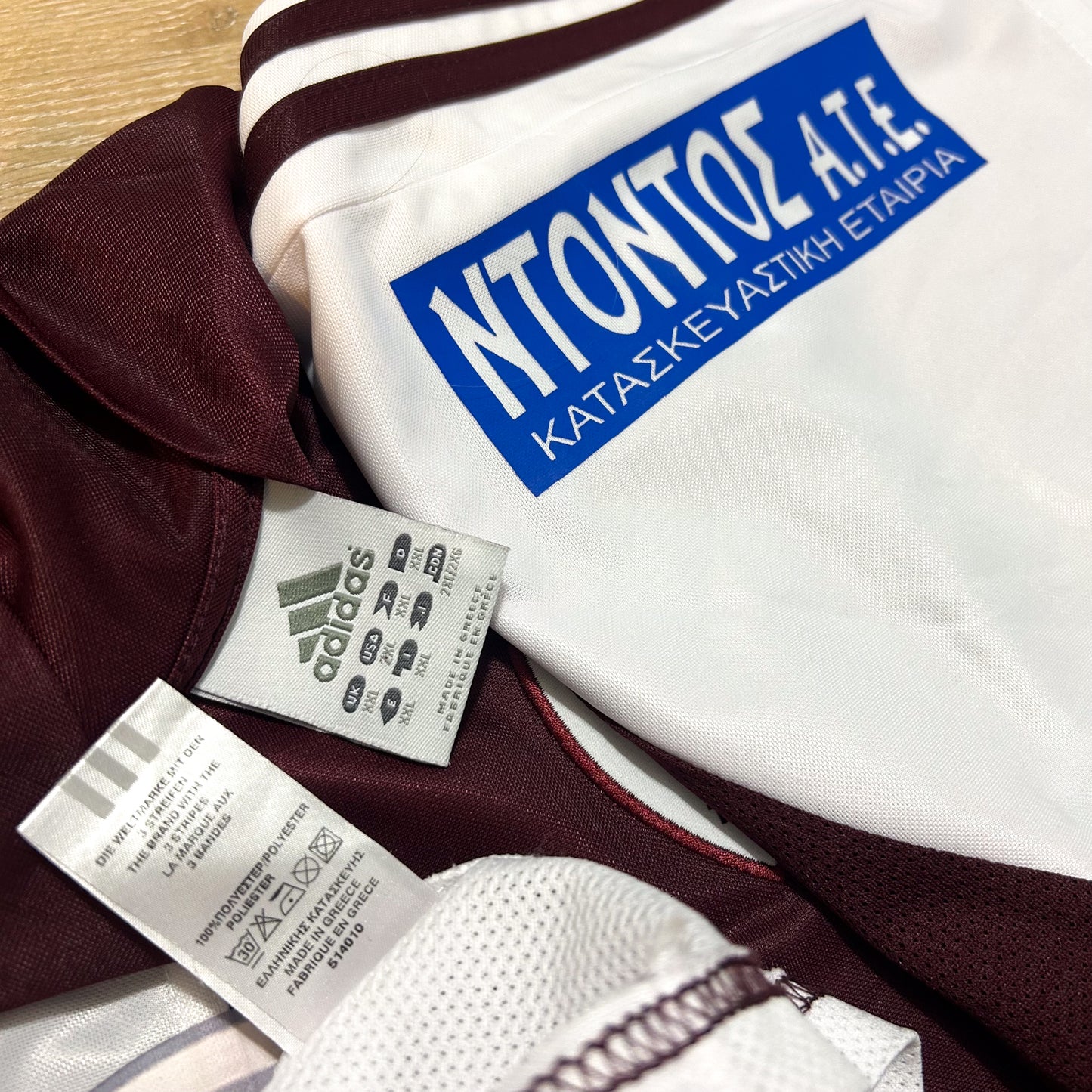 2008-2009 AE Larissa #79 Żurawski Domowa koszulka piłkarska Adidas 2XL