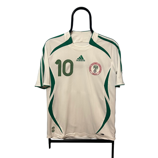 2006-2007 Nigeria #10 Okocha Football Shirt Away Adidas S men 068805
