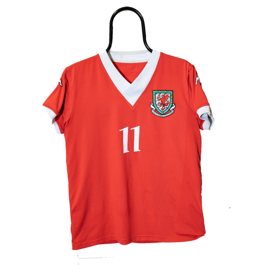 Wales 2006 2007 Home Kappa #11 Giggs Football Shirt S men