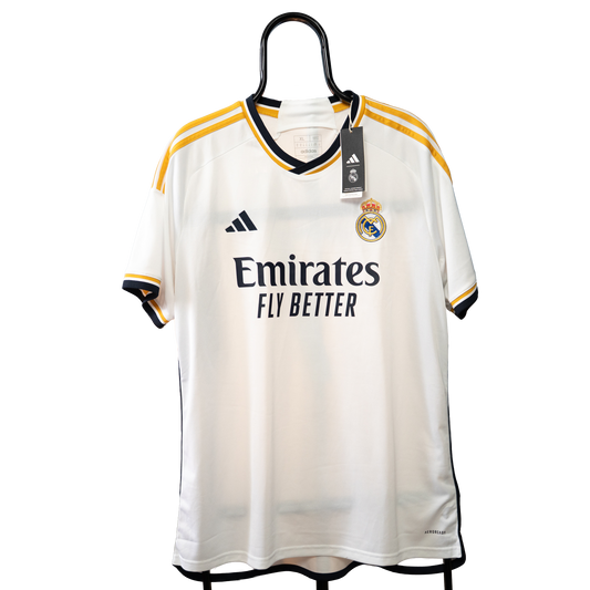 Real Madrid 2023-2024 BNWT #7 Vini Jr. Football Shirt Adidas XL Men HR3796