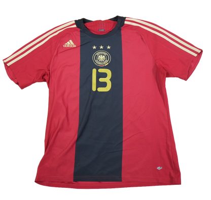 Germany 2008-2009 #13 Ballack L Away Football Shirt