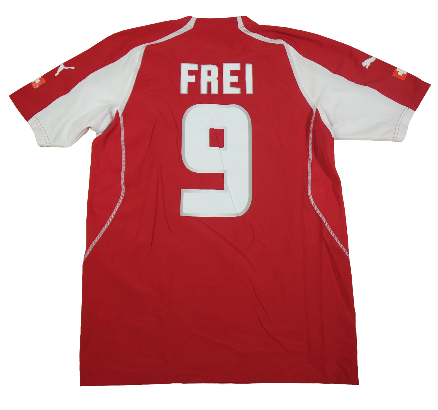 Switzerland 2004-2005 #9 Frei M Away Football Shirt