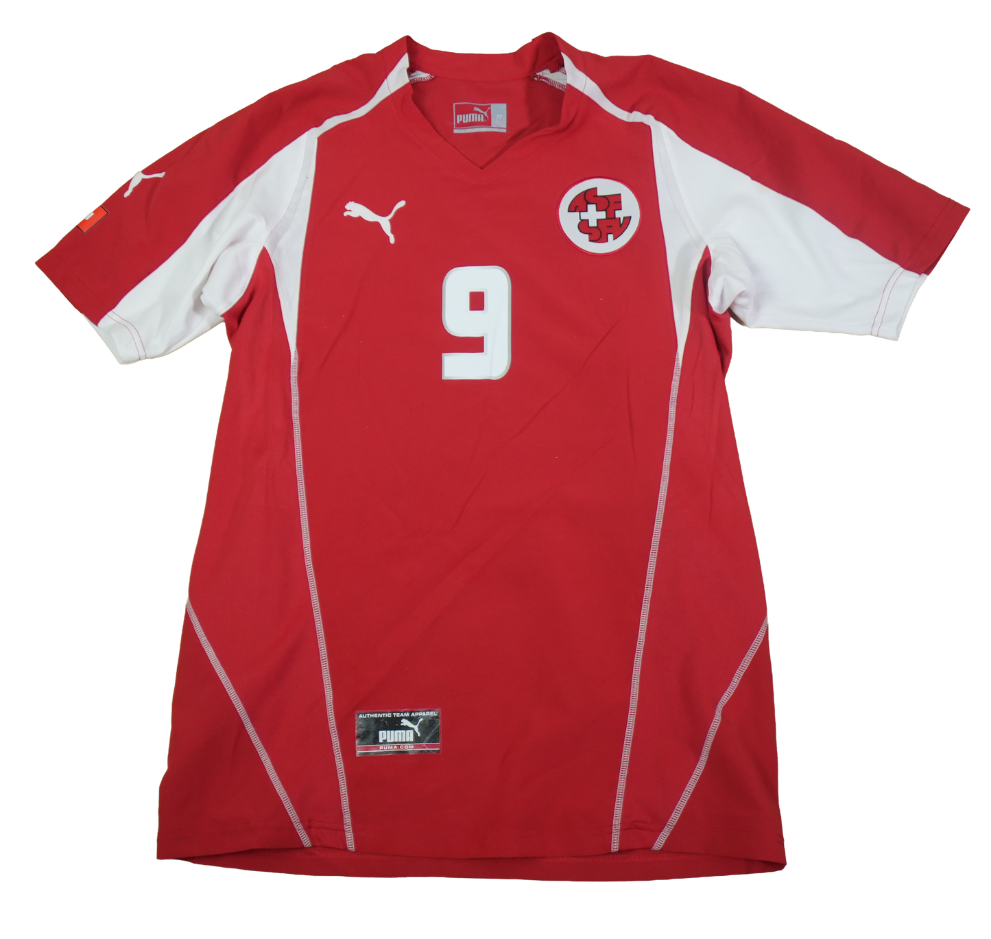 Switzerland 2004-2005 #9 Frei M Away Football Shirt