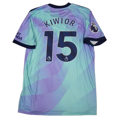 Arsenal 2024-2025 #15 Kiwior L Third Football Shirt BNWT