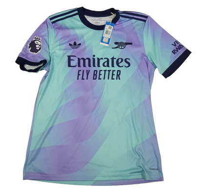 Arsenal 2024-2025 #15 Kiwior L Third Football Shirt BNWT
