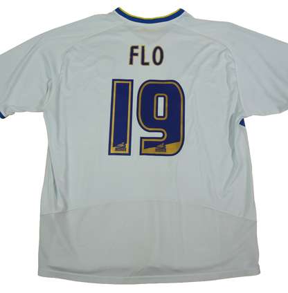 Leeds United 2007-2008 #19 Flo XL Home Football Shirt