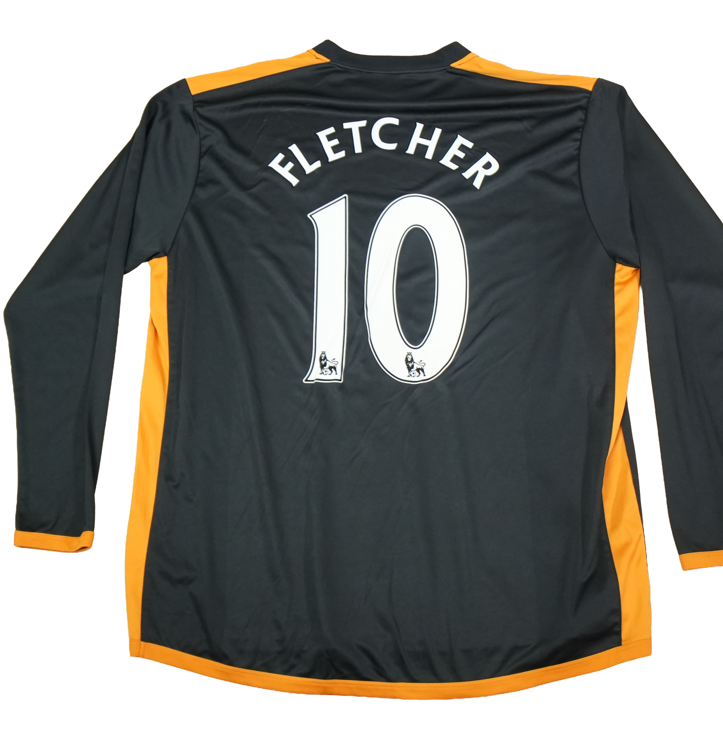 Wolverhampton Wanderers 2010-2011 #10 Fletcher 3XL Away Football Shirt