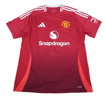 Manchester United 2024-2025 #17 Garnacho XL Home Football Shirt