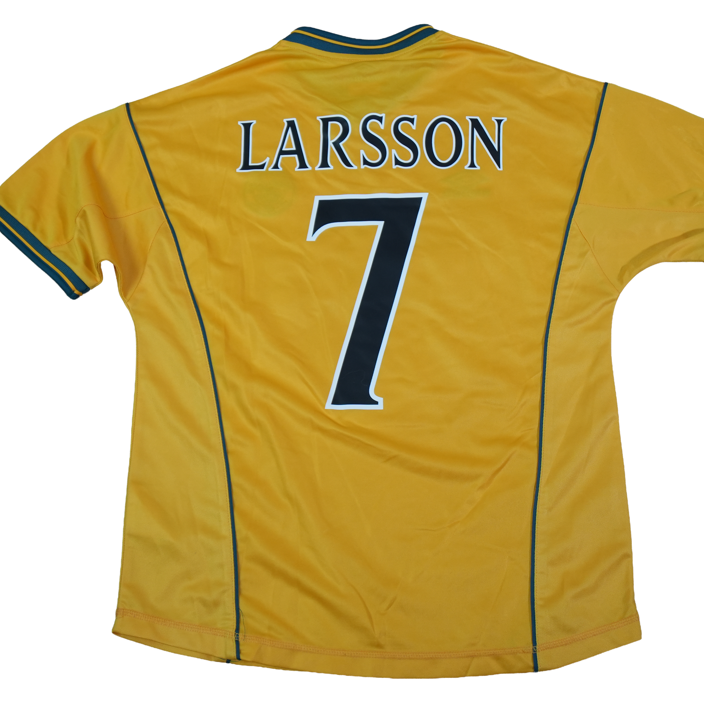 Celtic 2000-2001 #7 Larsson M Away Football Shirt