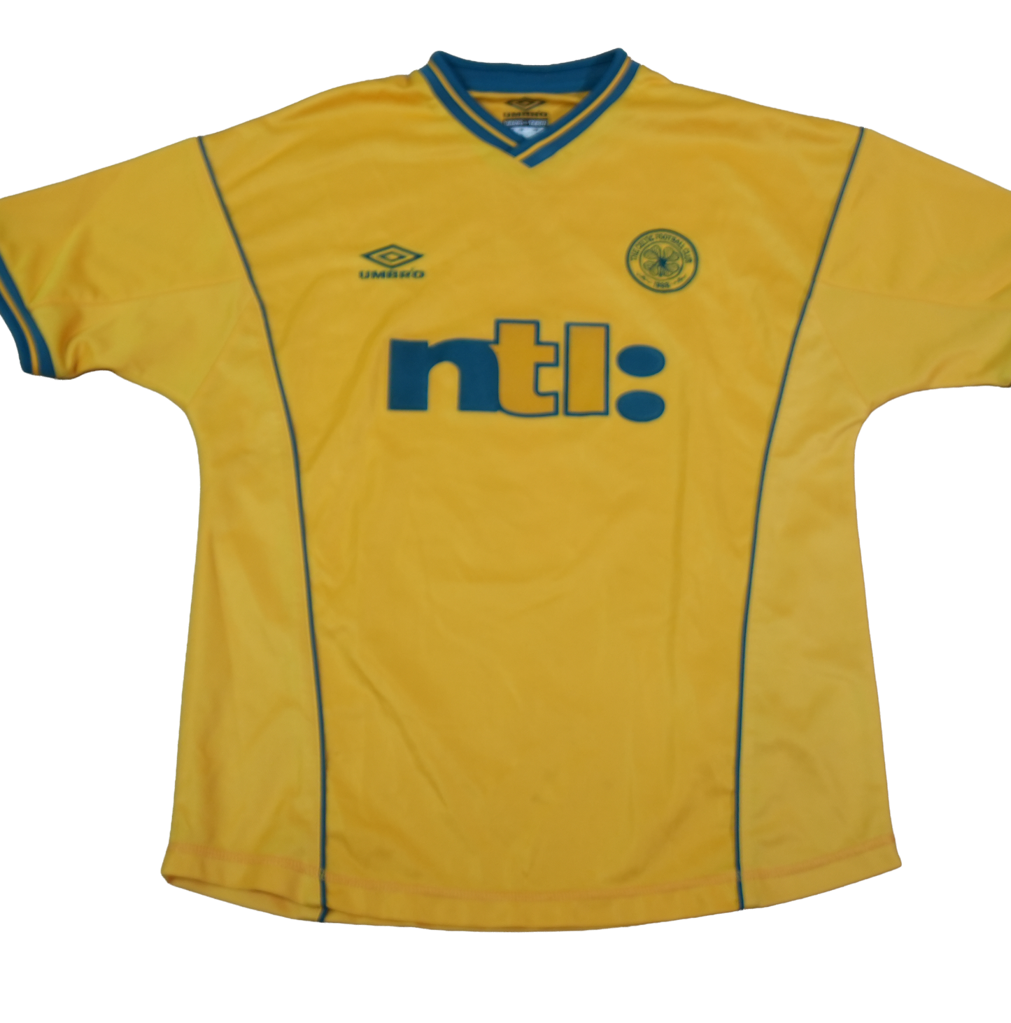Celtic 2000-2001 #7 Larsson M Away Football Shirt