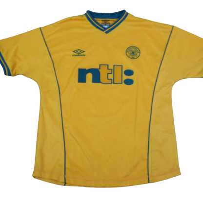 Celtic 2000-2001 #7 Larsson M Away Football Shirt