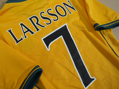 Celtic 2000-2001 #7 Larsson M Away Football Shirt