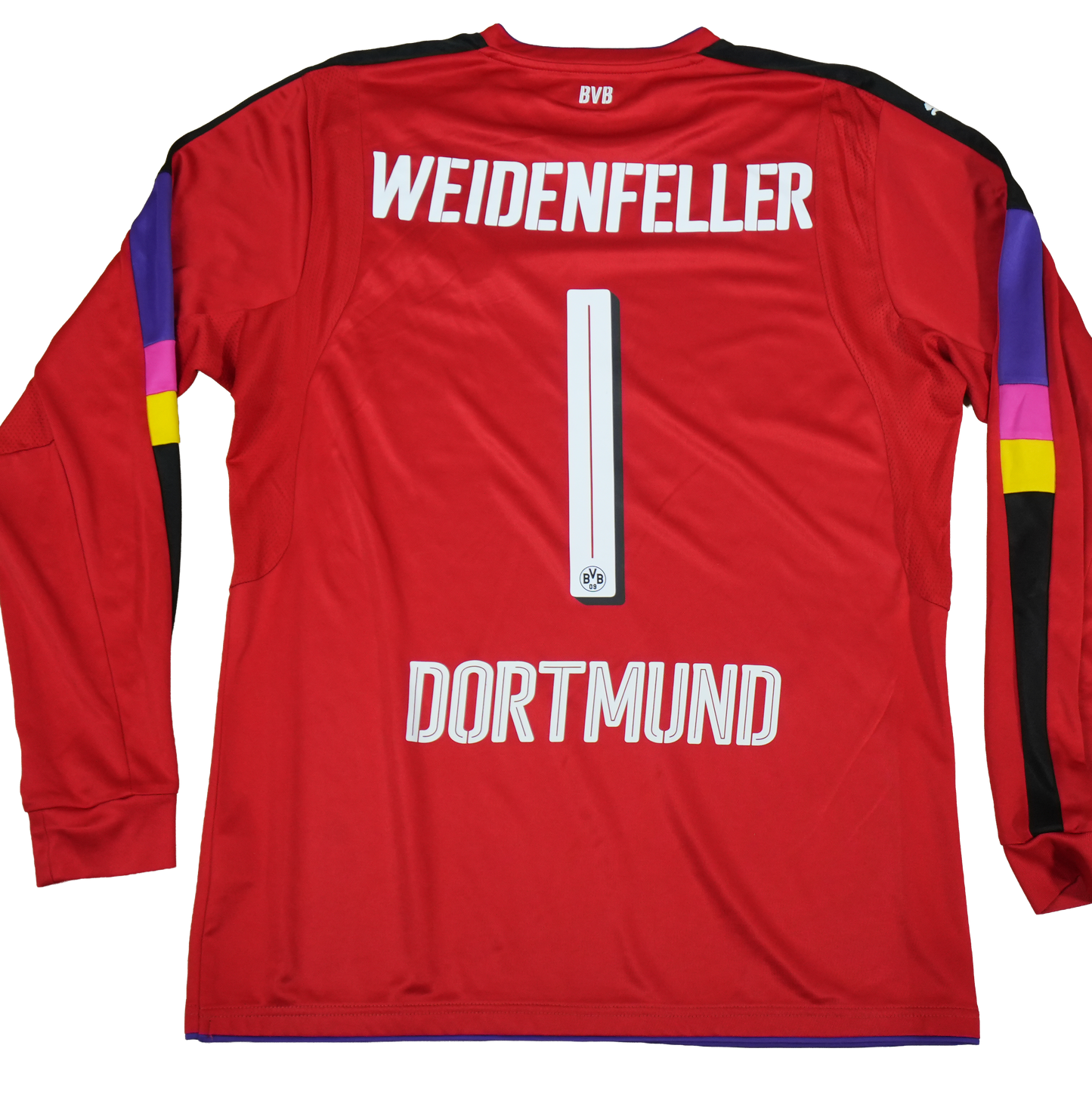 Borussia Dortmund 2016-2017 #1 Weidenfeller XL Goalkeeper Football Shirt