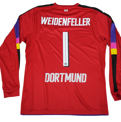 Borussia Dortmund 2016-2017 #1 Weidenfeller XL Goalkeeper Football Shirt