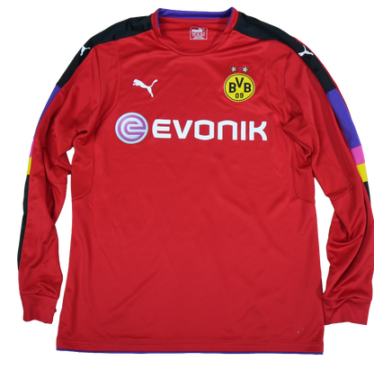 Borussia Dortmund 2016-2017 #1 Weidenfeller XL Goalkeeper Football Shirt