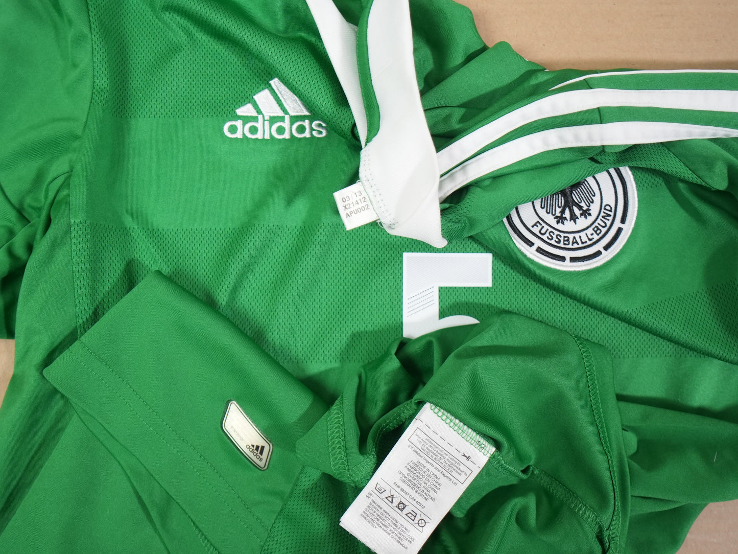 Germany 2012-2013 #5 Hummels M Away Football Shirt
