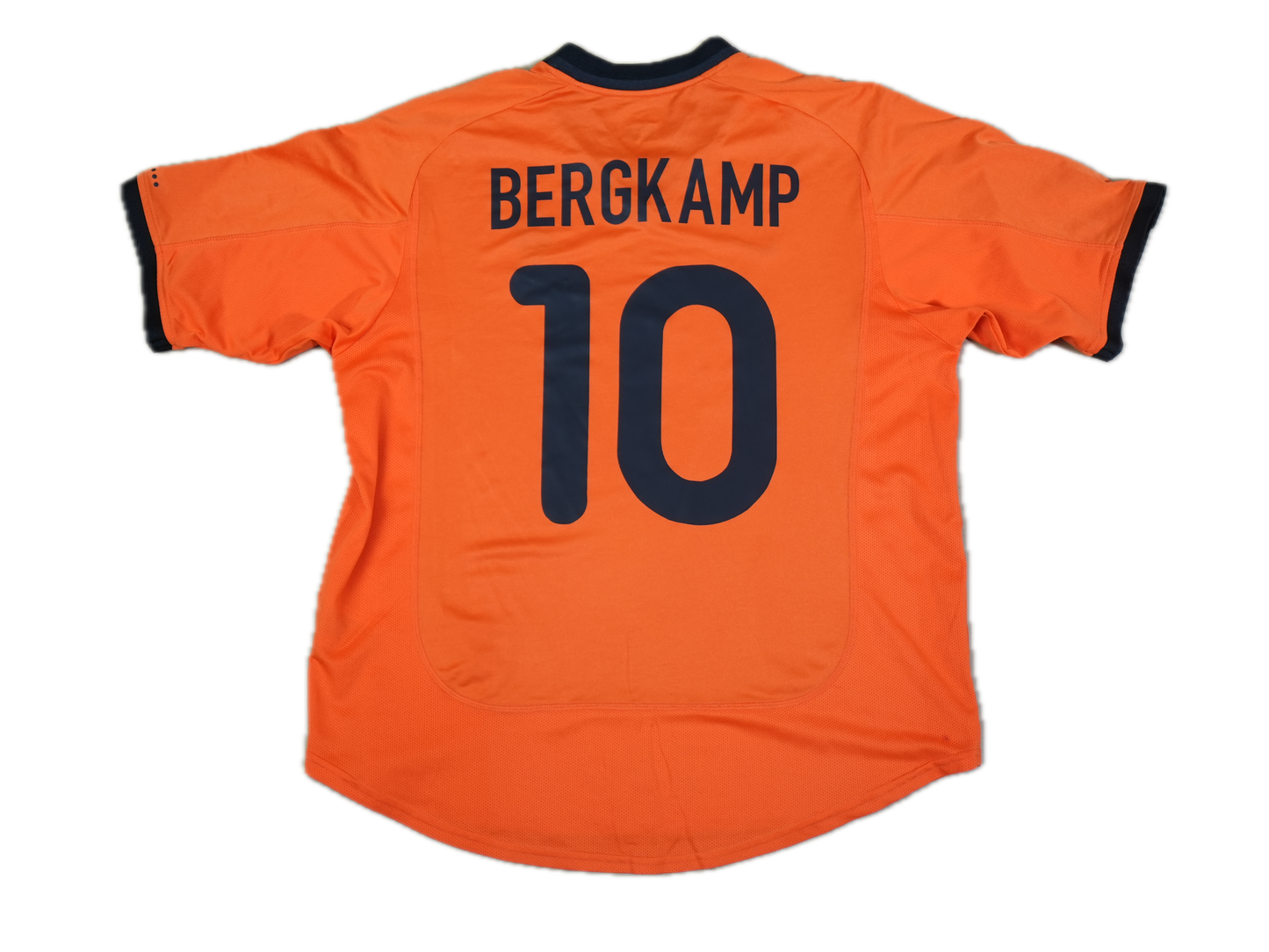 Netherlands 2000-2001 #10 Bergkamp L Home Football Shirt