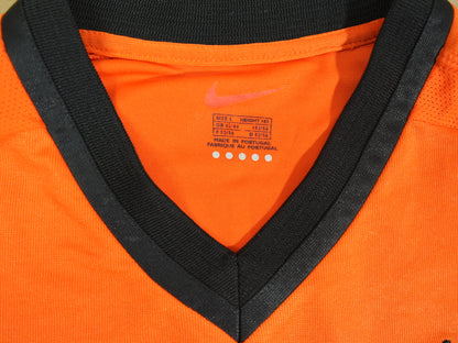 Netherlands 2000-2001 #10 Bergkamp L Home Football Shirt
