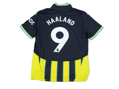 Manchester City 2024-2025 #9 Haaland L Away Football Shirt
