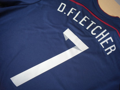 Scotland 2011-2012 #7 D. Fletcher XL Away Football Shirt