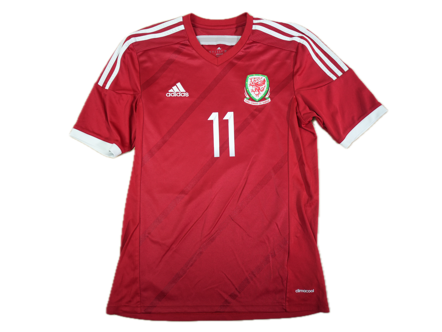 Wales 2013-2014 #11 Bale S Home Football Shirt