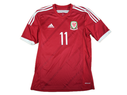 Wales 2013-2014 #11 Bale S Home Football Shirt