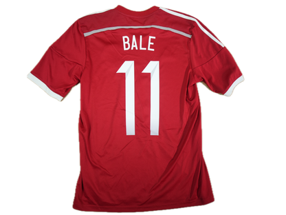 Wales 2013-2014 #11 Bale S Home Football Shirt