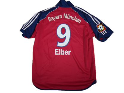 Bayern Munich 1999-2000 #9 Elber L Home Football Shirt