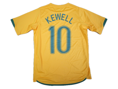 Australia 2006-2007 #10 Kewell S Home Football Shirt