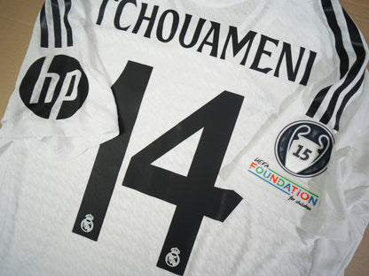Real Madrid 2024-2025 #14 Tchouameni XL Home Football Shirt BNWT