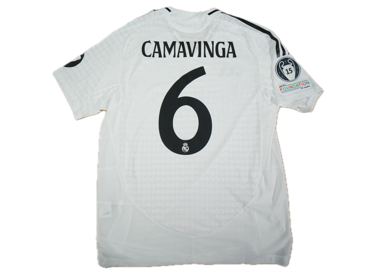 Real Madrid 2024-2025 #6 Camavinga L Home Football Shirt BNWT