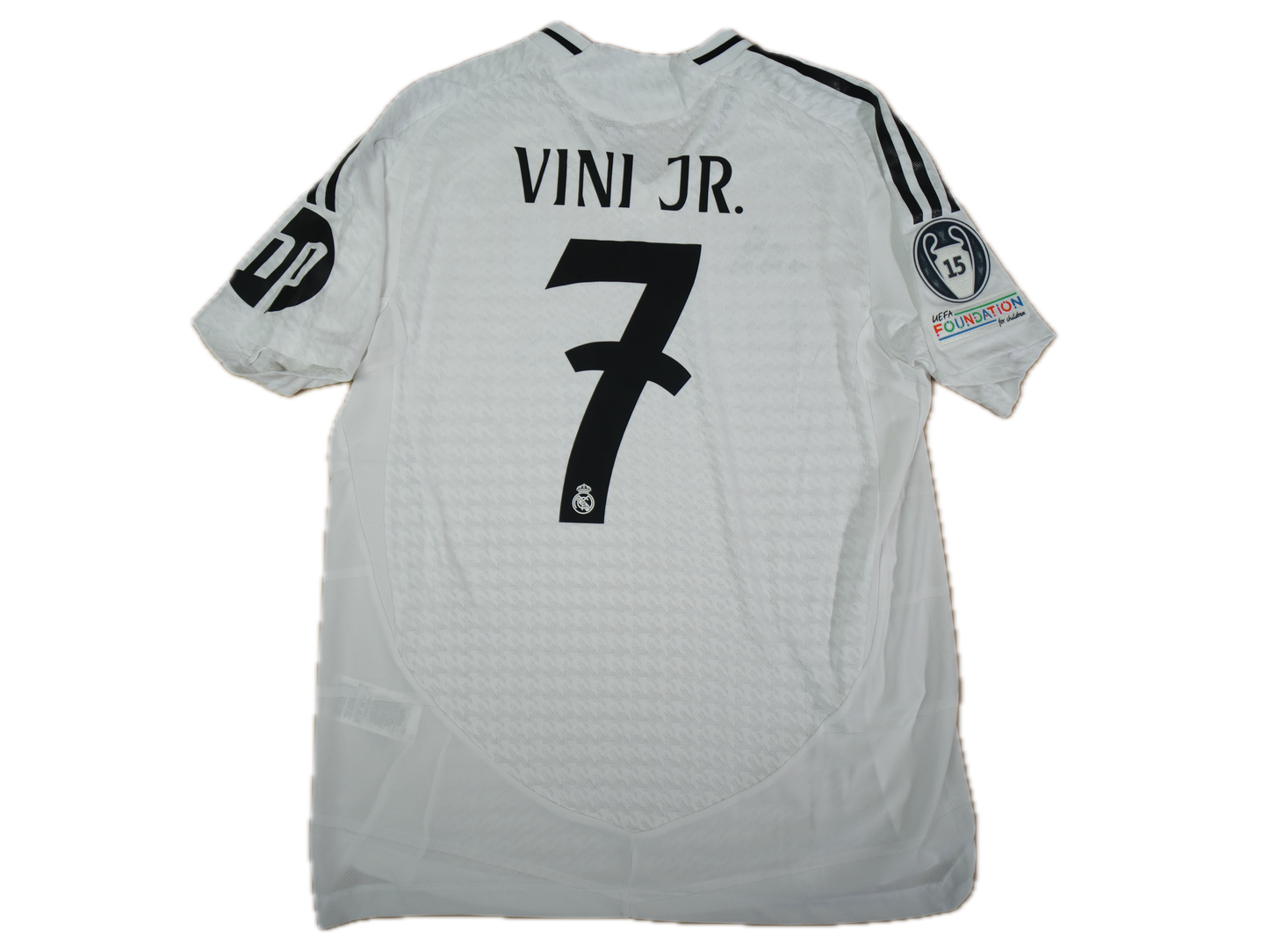 Real Madrid 2024-2025 #7 Vini Jr. L Home Football Shirt BNWT